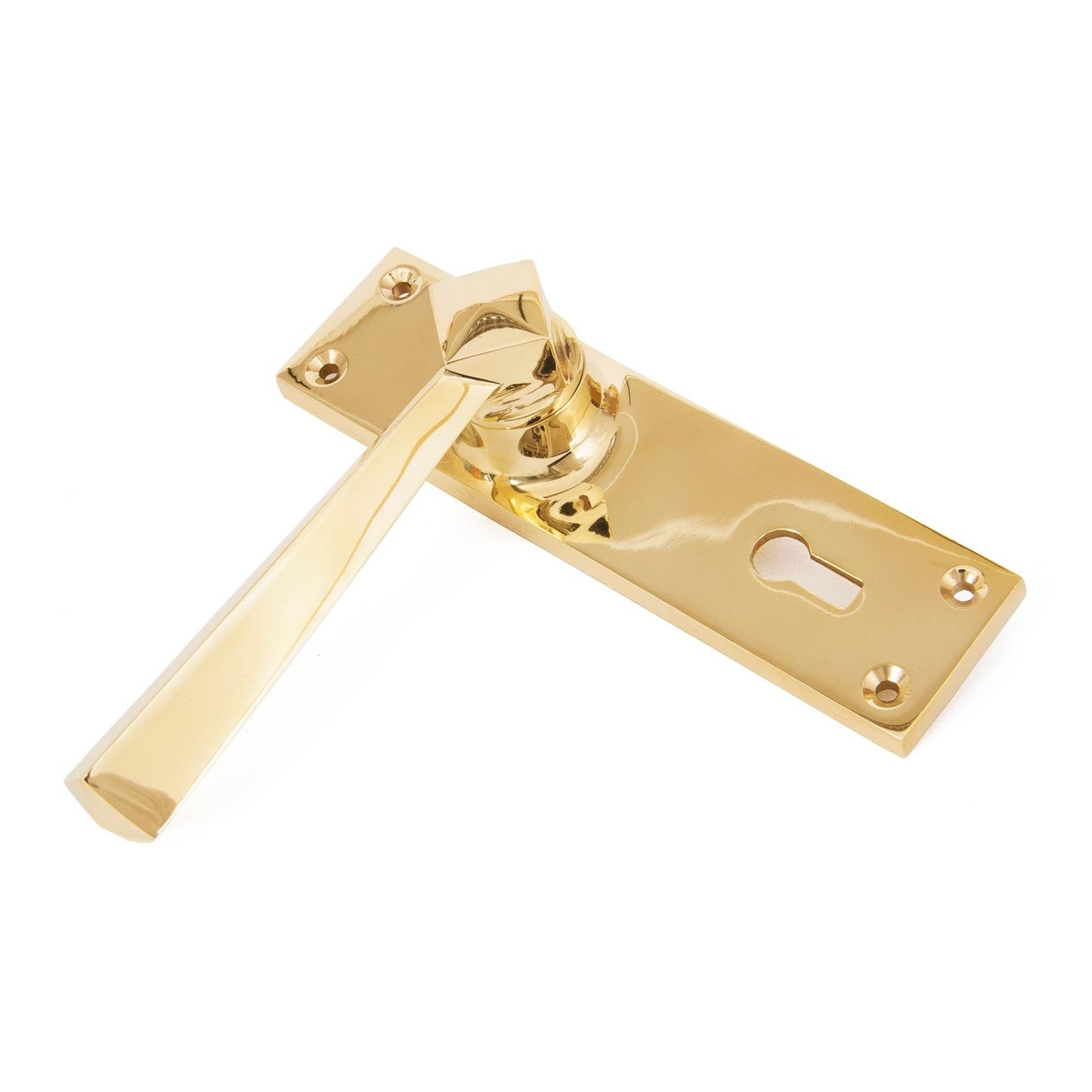 Straight Lever Lock Set