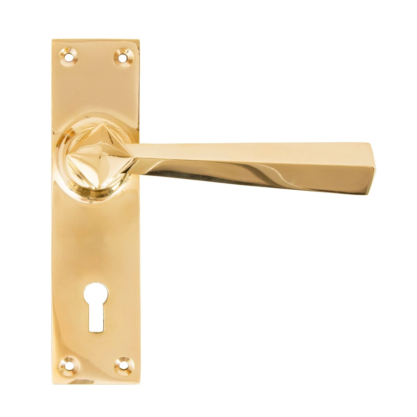 Straight Lever Lock Set