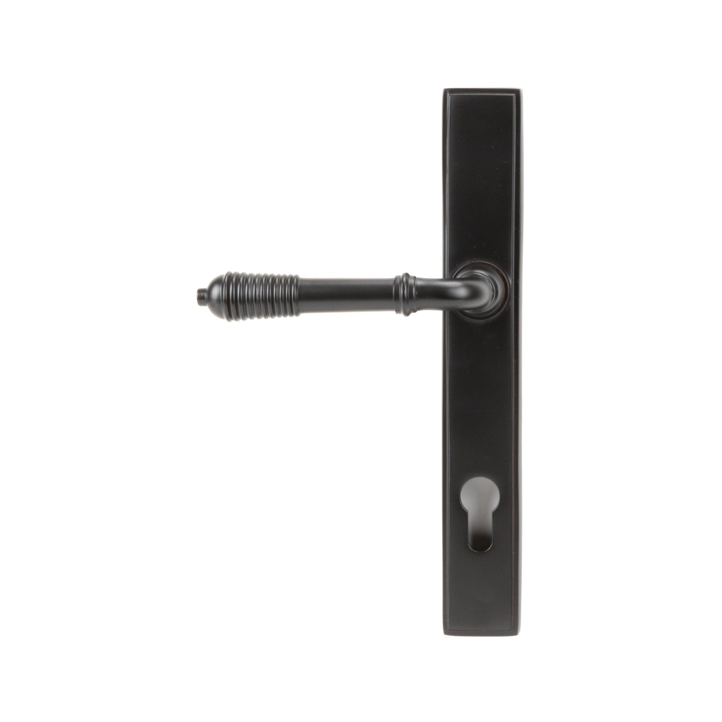Reeded Slimline Lever Espag. Lock Set