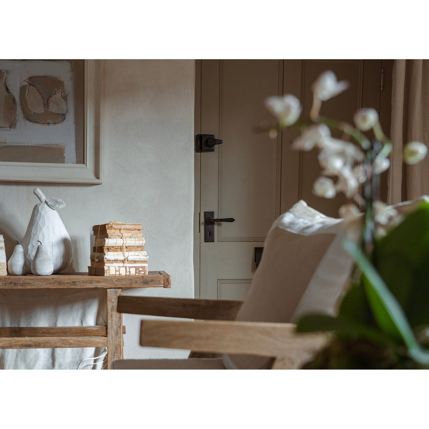 Reeded Lever Lock Set