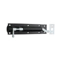 Necked Barrel Bolt – Black & Zinc Door Security Bolt Black 150mm (6") Love Handles uk