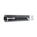Necked Barrel Bolt – Black & Zinc Door Security Bolt Black 200mm (8") Love Handles uk