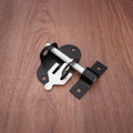 Iron Oval Pad Bolt Black