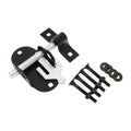 Iron Oval Pad Bolt Black