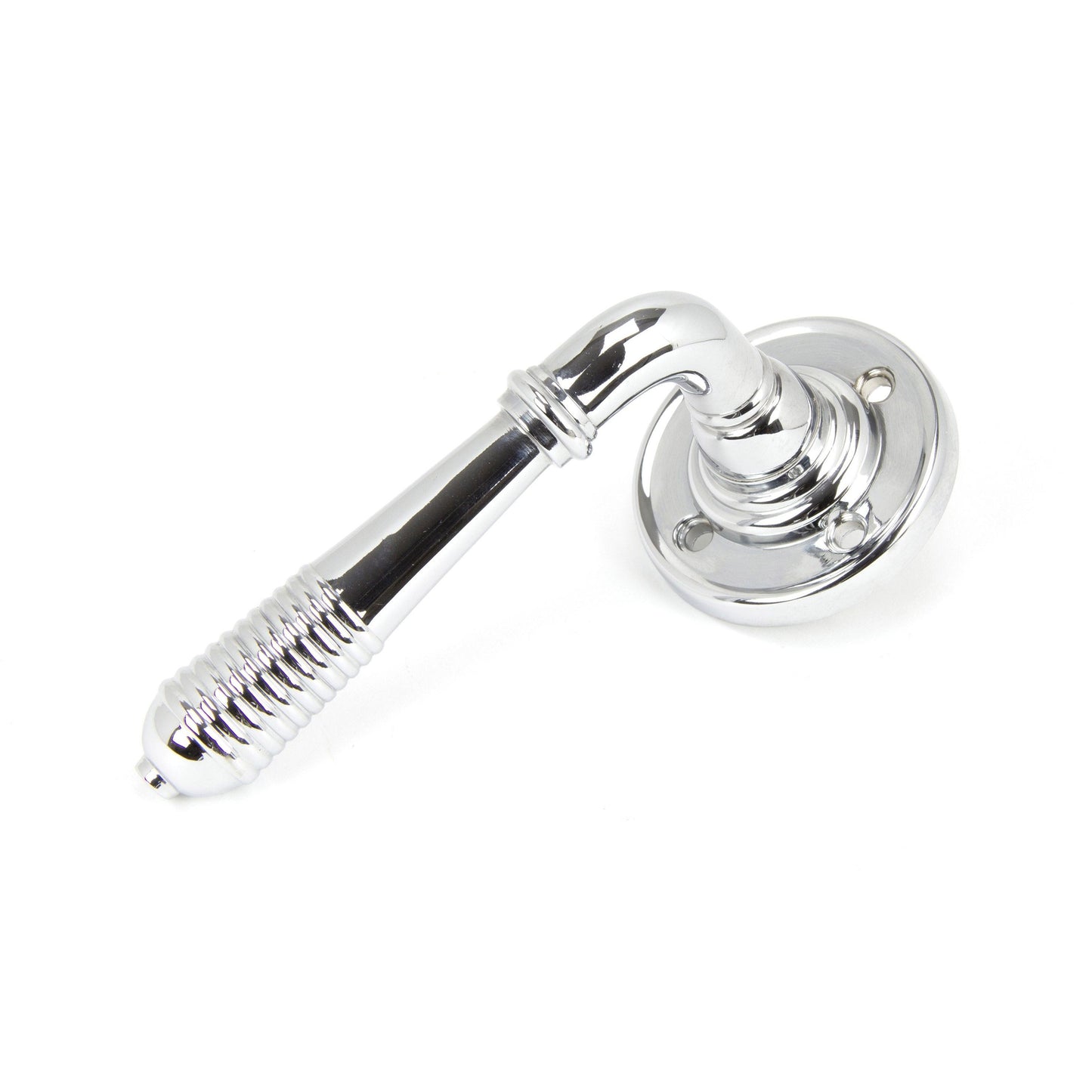 Reeded Lever on Rose Set