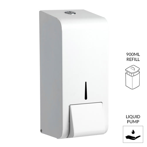 Opal White 900ml Liquid Soap Dispenser
