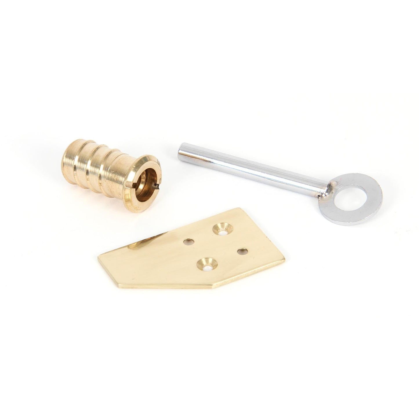Key-Flush Sash Stop