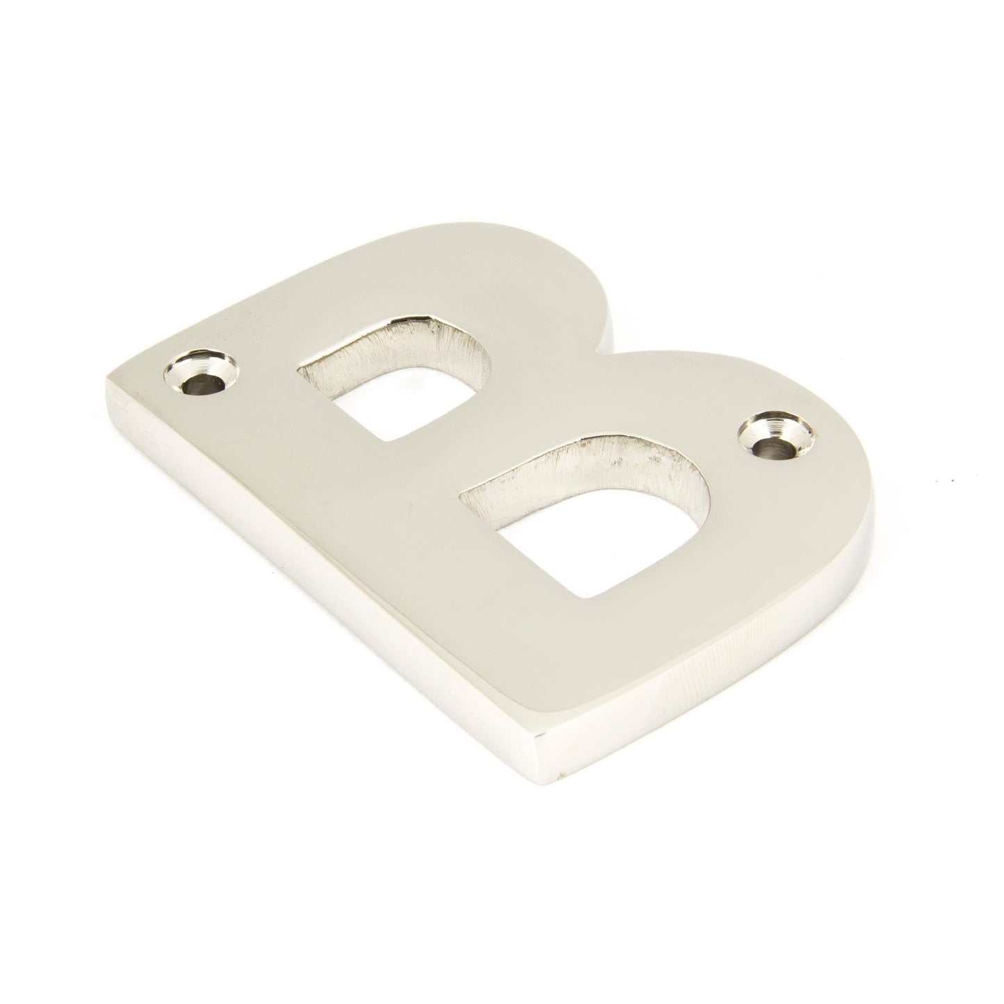 Polished Nickel Letter