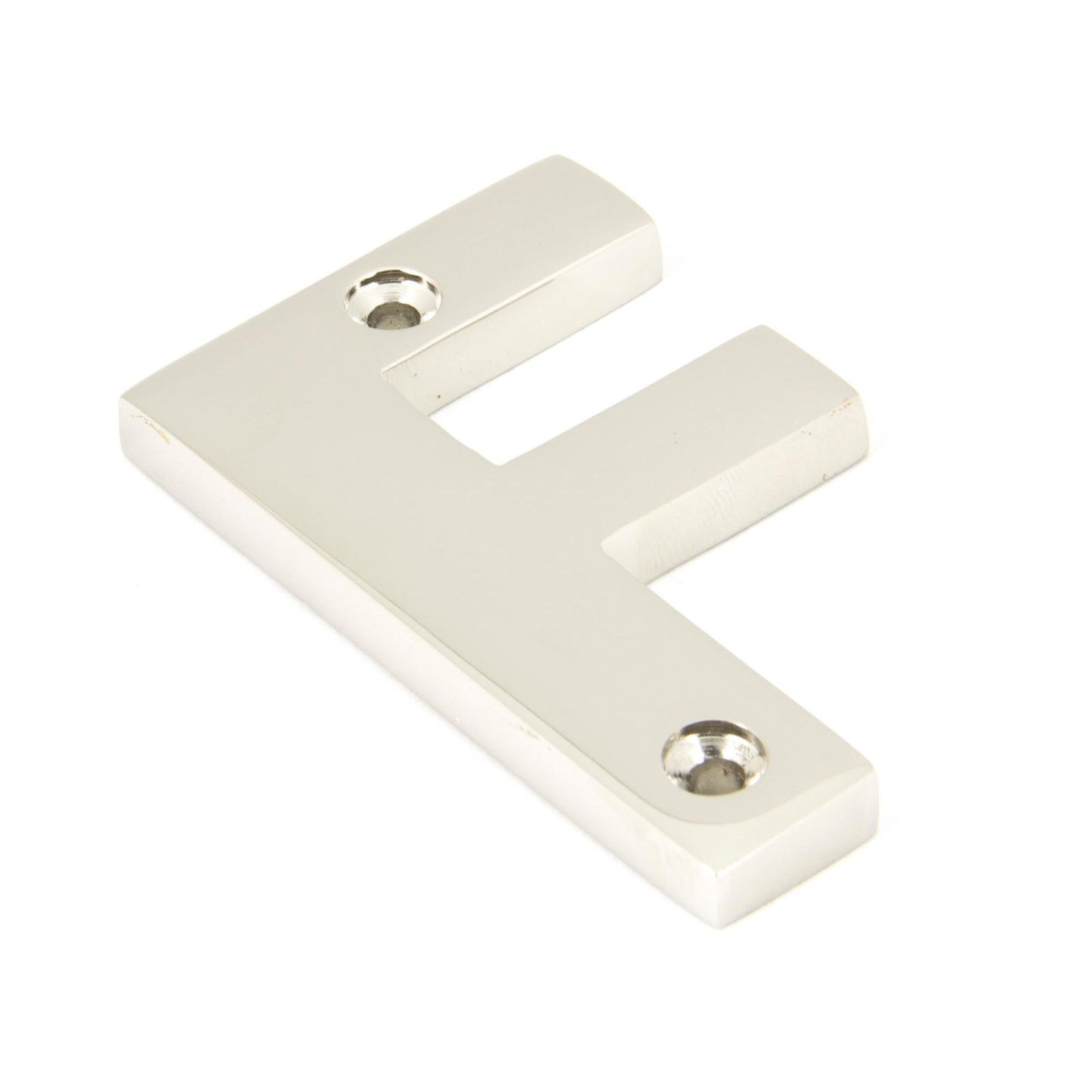 Polished Nickel Letter