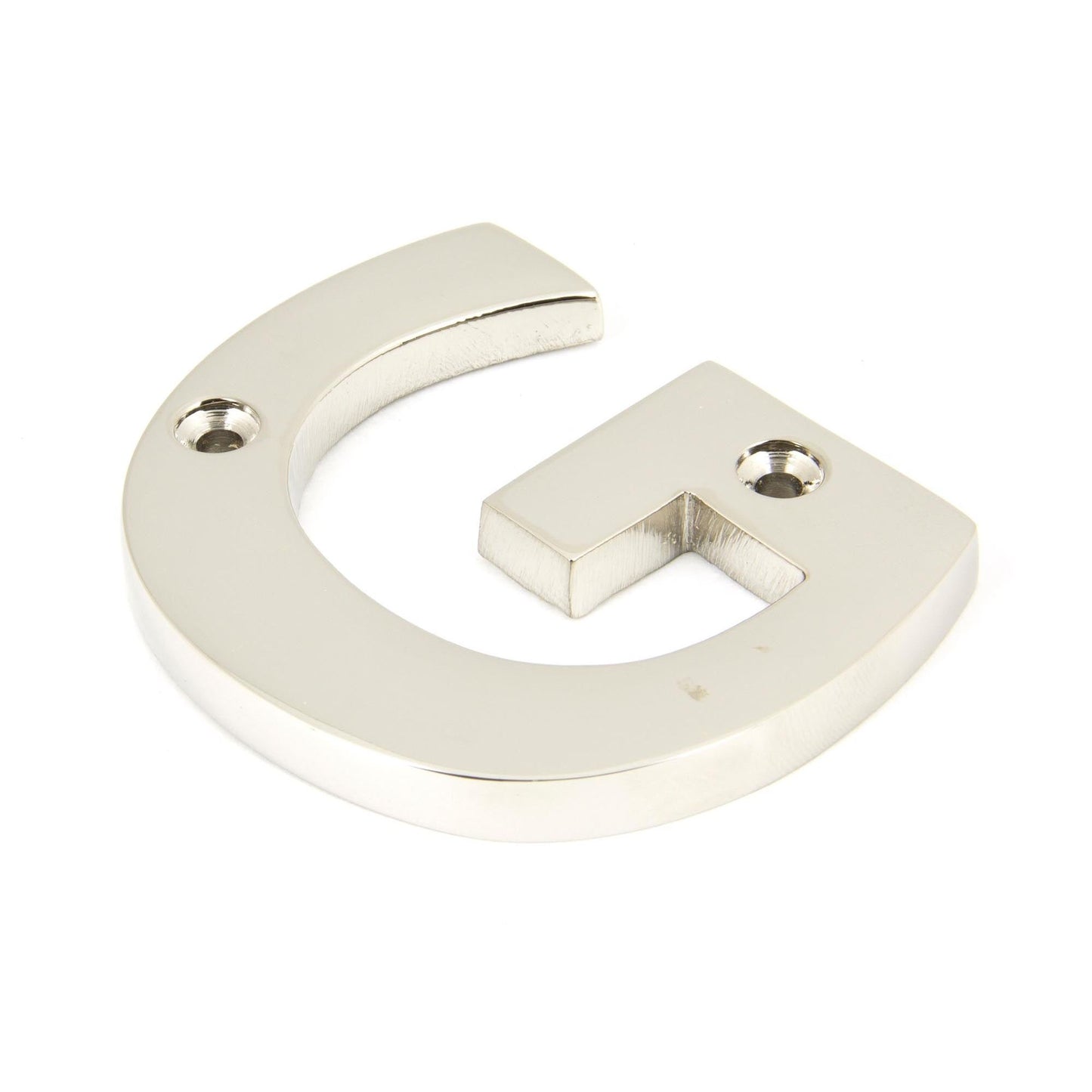 Polished Nickel Letter