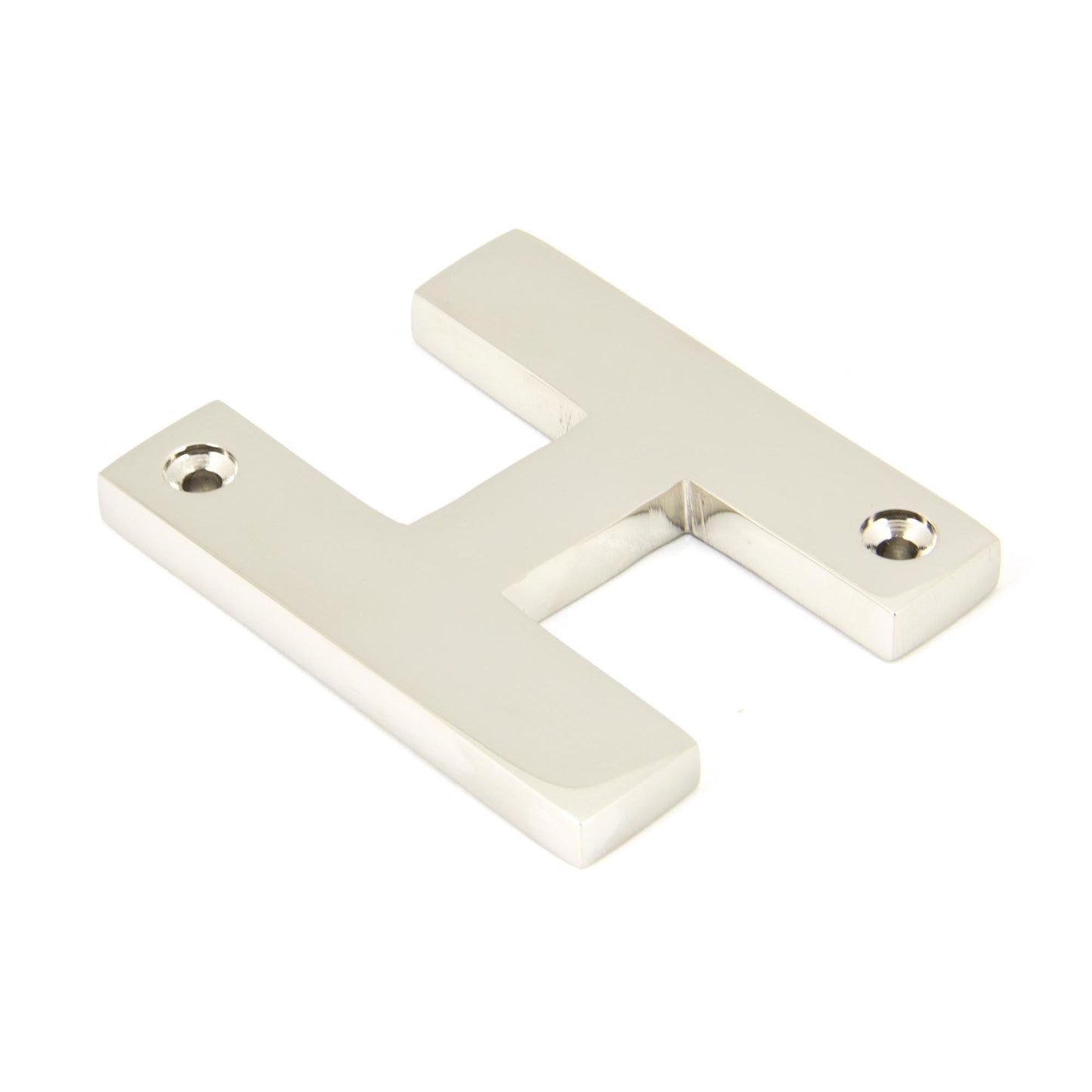 Polished Nickel Letter