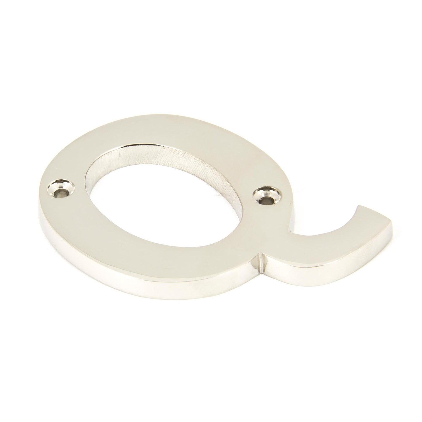 Polished Nickel Letter