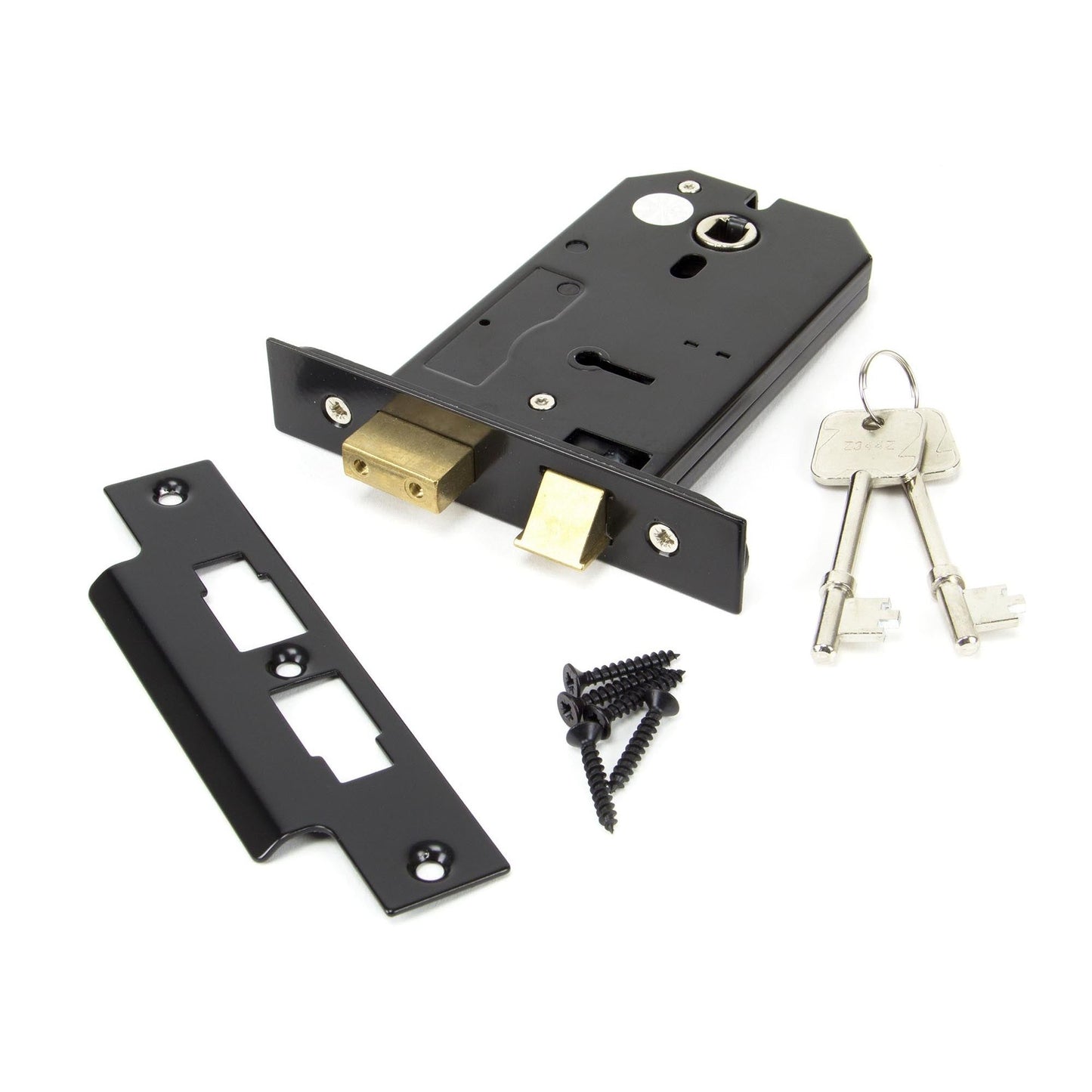 5" Horizontal 3 Lever Sash Lock