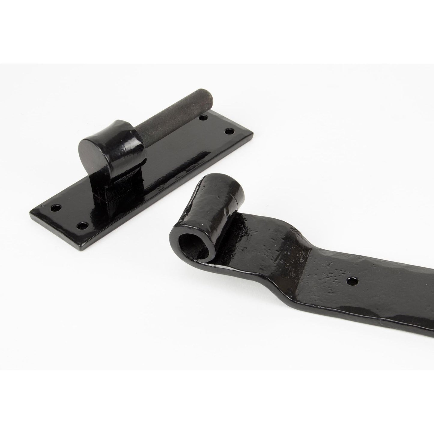 Hook & Band Hinge - Cranked (pair)