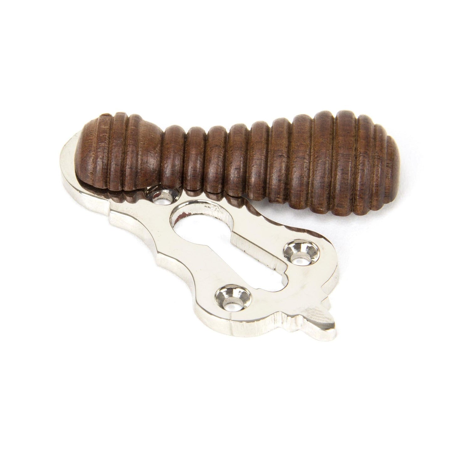 Polished Nickel Beehive Escutcheon