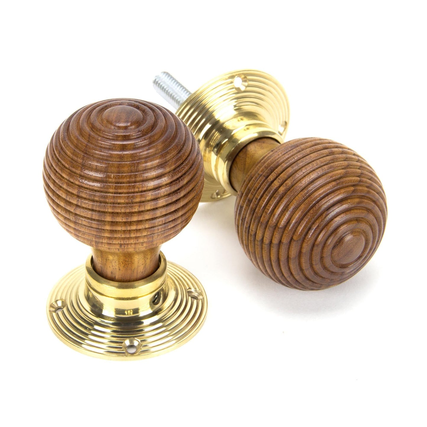 Wooden Beehive Mortice/Rim Knob Set
