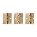 Atlantic Ball Bearing Hinges 3" x 2.5" x 2.5mm - Set of 3