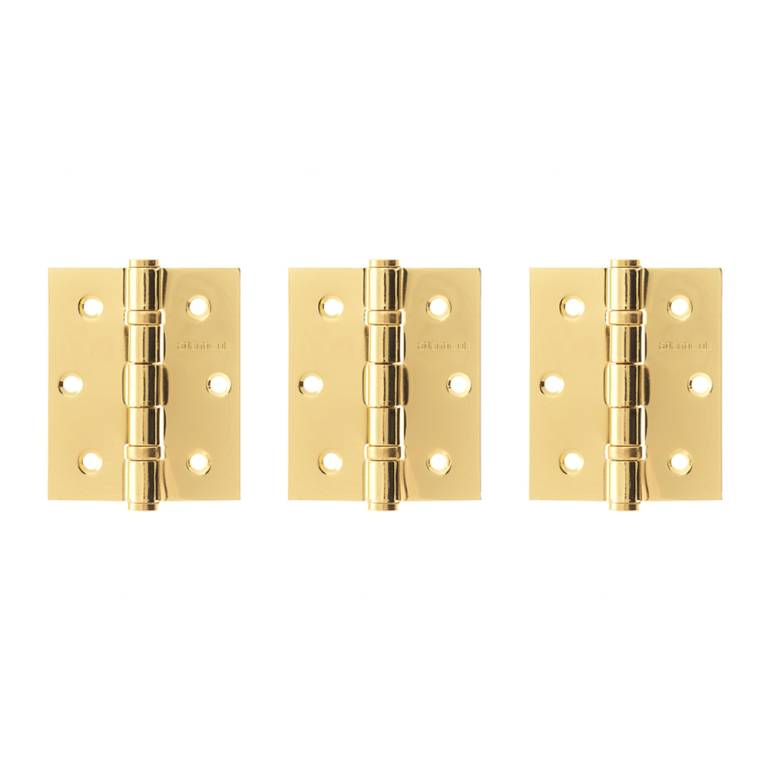 Atlantic Ball Bearing Hinges 3" x 2.5" x 2.5mm - Set of 3
