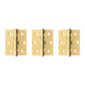Atlantic Ball Bearing Hinges 3" x 2.5" x 2.5mm - Set of 3