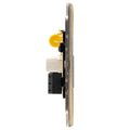 Concealed 3mm Telephone Master - Antique Brass