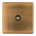 Concealed 3mm TV - Antique Brass