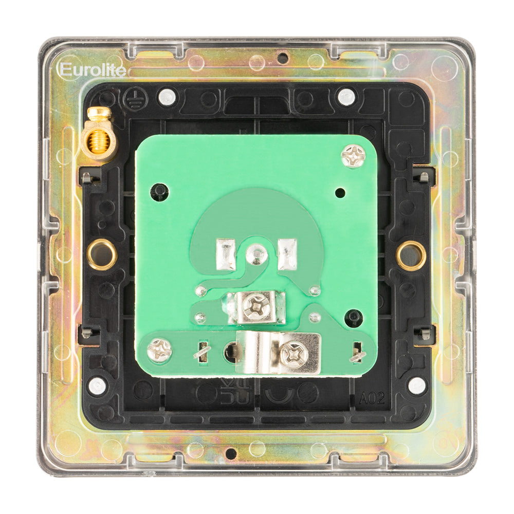 Concealed 3mm Tv - Antique Brass