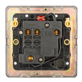 Concealed 3mm Switched Fuse Spur - Antique Brass
