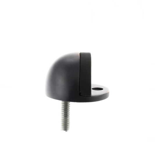 Half-Moon Premium Floor Mounted Door Stop Antique Copper Love Handles uk