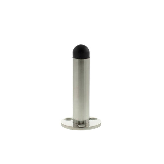 Contract Wall Mounted 75mm Door Stop Face Fix Rose