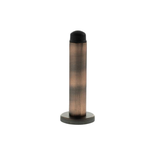 Premium Wall Mounted Door Stop on Concealed Fix Rose Antique Copper Love Handles uk