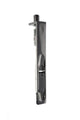 Lever Action Flush Bolt 150mm Black Nickel Love Handles uk