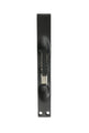 Lever Action Flush Bolt 150mm Stainlees Steel - Matt Black Love Handles uk