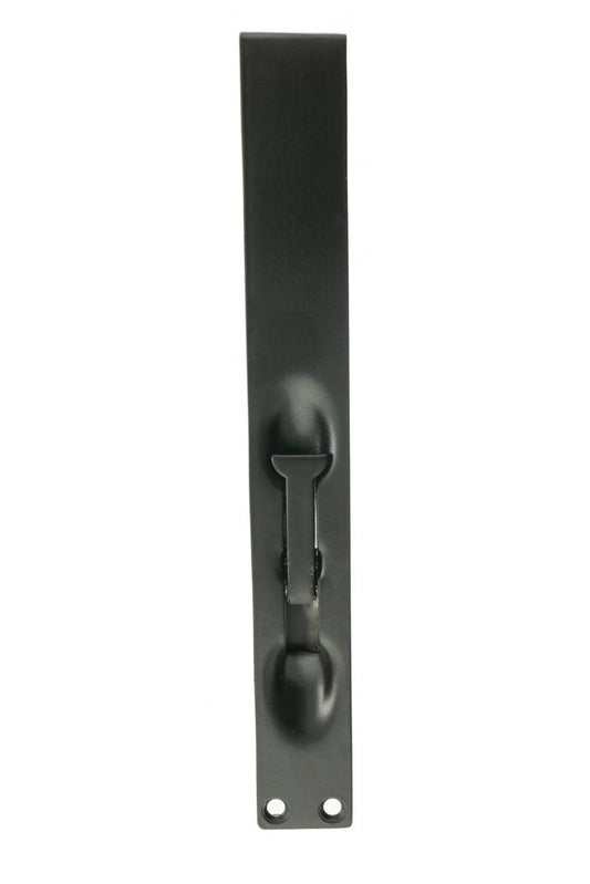 Lever Action Flush Bolt Satin Stainless Matt Black 200mm x 25mm Love Handles uk