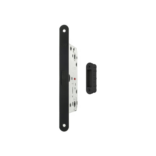 AGB Polaris 2XT Magnetic Bathroom Lock 50mm backset with strike plates for ALU doors