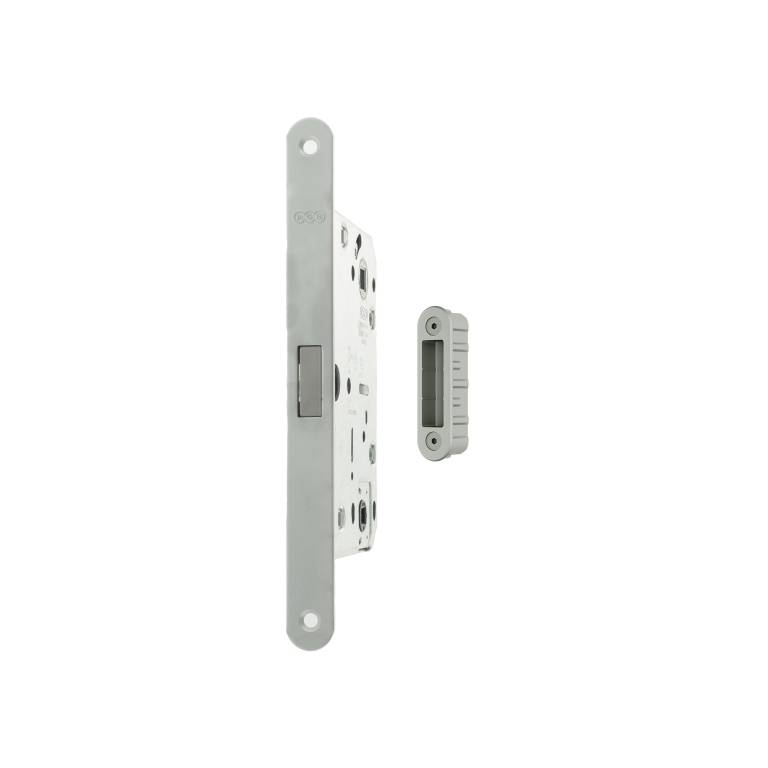 AGB Polaris 2XT Magnetic Bathroom Lock 50mm backset with strike plates for ALU doors