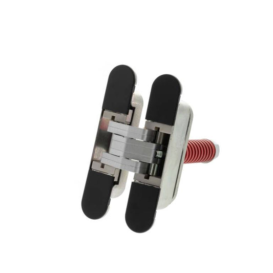 AGB Eclipse 3.2 Heavy Duty Self-Close Concealed Hinge for 60kg door Matt Black Love Handles uk