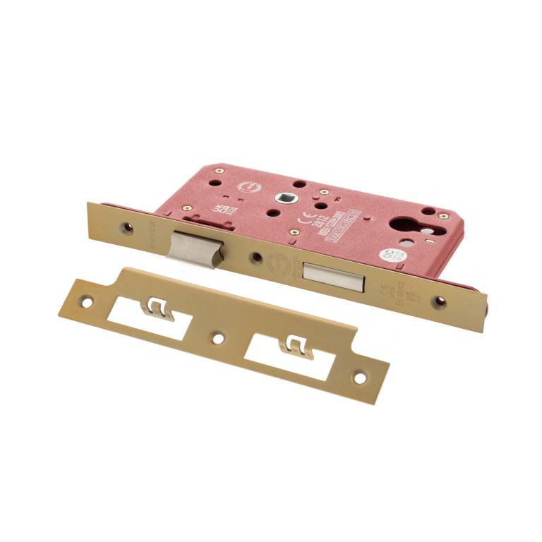 Atlantic DIN Euro Profile Sashlock Double Throw 60mm Backset