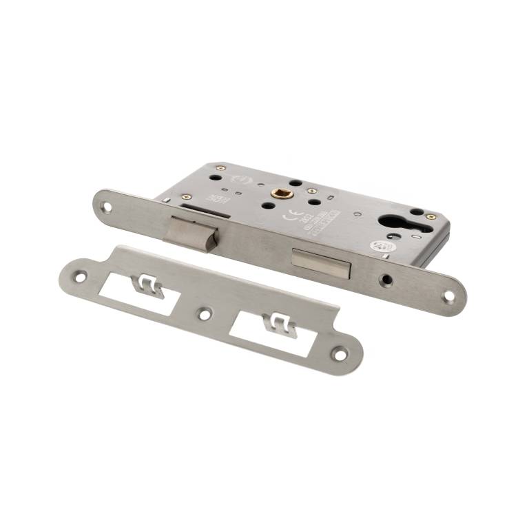 Atlantic DIN Euro Profile Sashlock Double Throw 60mm Backset