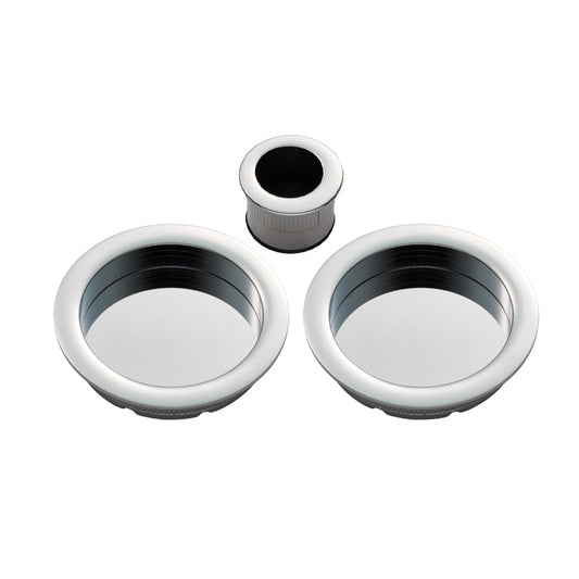Sliding Door Rose with Flush Pull