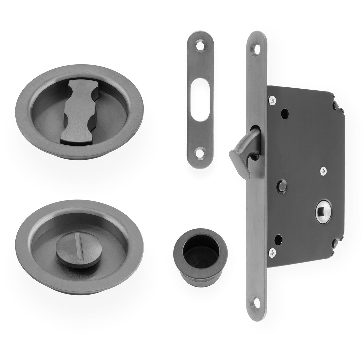 AW Sliding Door Lock Set - Radius