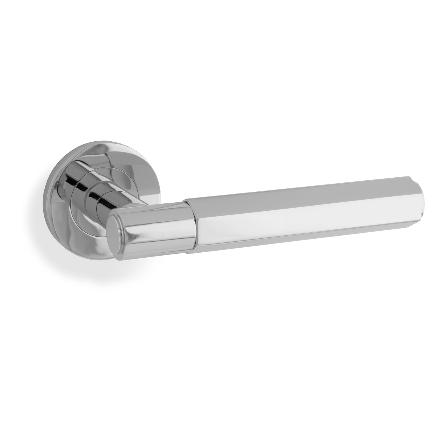 Hex Spitfire Lever on Round Rose
