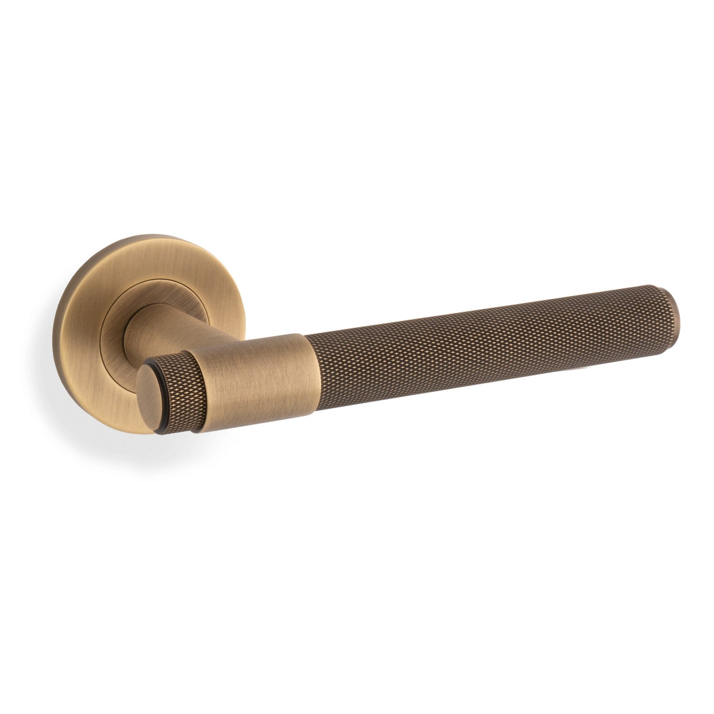 Kingston Knurled Lever on Round Rose