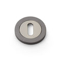 Standard Profile Concealed Fix Escutcheon Dark Bronze Love Handles uk