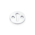 Standard Profile Victorian Escutcheon Polished Chrome Love Handles uk