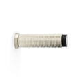 Brunel Knurled Door Stop Satin Nickel 75mm Love Handles uk