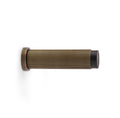 Reeded Projection Door Stop Satin Nickel Love Handles uk