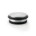 Freestanding Portable Door Stop Satin Chrome 100mm Diameter Love Handles uk