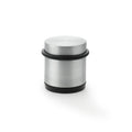 Freestanding Portable Door Stop Satin Chrome 100mm Diameter Love Handles uk
