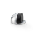 Shield Floor Mounted Door Stop Satin Chrome Love Handles uk