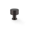 Lucia Plain Cabinet Knob 29mm Dia Dark Bronze PVD Love Handles uk